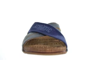 Fischer Fischer Blauwe Heren Slippers Slides