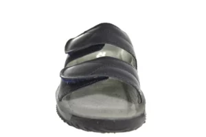 Rohde Rohde - 1940 56 Blauwe Dames Slippers Met Klittenbandsluiting