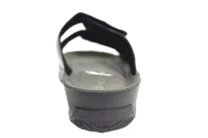 Rohde Rohde - 1940 90 Leren Dames Slippers Slides Voorgevormd Voetbed Zwart