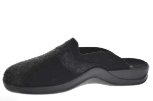 Rohde Rohde - 2743 82 Grijze Heren Pantoffels Instap Pantoffels