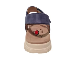 Gabor Gabor Rolling Soft Blauwe Dames Sandalen