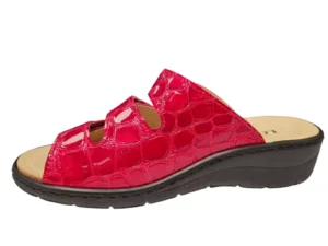 Longo Longo Rode Dames Slippers