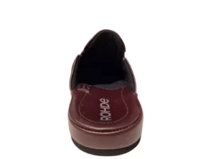 Rohde Rohde - 6607 48 Bruine Leren Heren Pantoffels Instap Pantoffels