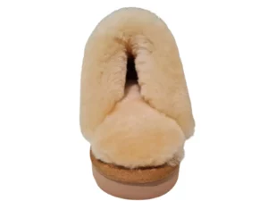 Warmbat Warmbat - Flurry Bruine Open Dames Pantoffels