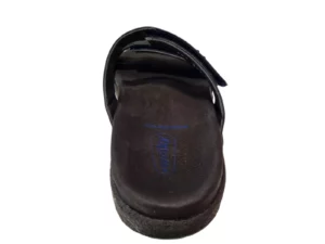 Wolky Wolky - 0050130 800 Dames Slippers Slides Voorgevormd Voetbed Klittenbandsluiting Blauw