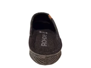 Rohde Rohde Grijze Heren Pantoffels Instap Pantoffels
