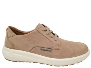 Mephisto Mephisto Joris Velours Taupe Heren Veterschoenen