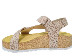 Natural Sense Natural Sense Dames Sandalen Plateau Beige