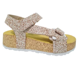 Natural Sense Natural Sense Dames Sandalen Plateau Beige