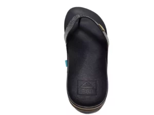Reef Reef Cushion Court Black Sassy Dames Teenslippers