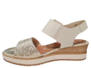 Remonte Remonte Witte Leren Dames Sandalen