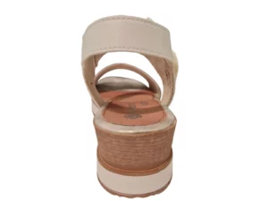 Remonte Remonte Witte Leren Dames Sandalen