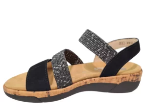 Remonte Remonte Nubuck Dames Sandalen