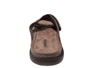 Rohde Rohde Grijze Leren Heren Slippers