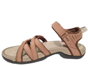Teva Teva W Tirra Leather CRBO Bruine Dames Sandalen