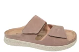 Hartjes Hartjes Nubuck Beige Dames Slippers