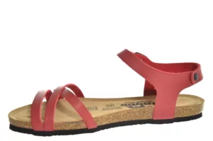 Longo Longo Cognac Leren Dames Sandalen