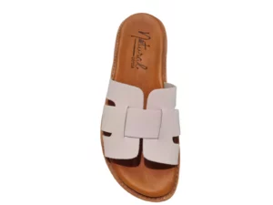 Natural Sense Natural Sense Witte Dames Slippers