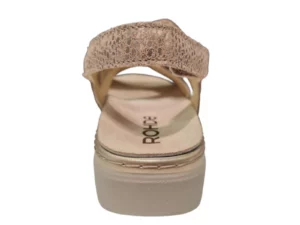Rohde Rohde Beige leren Dames Sandalen