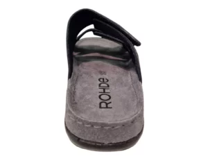 Rohde Rohde Blauwe Leren Heren Slippers