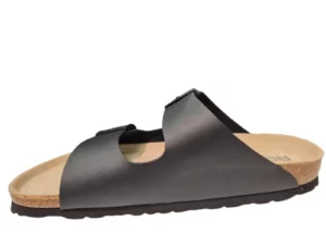 Rohde Rohde Zwarte Nubuck Heren Slippers