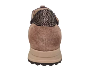 Waldlaufer Waldlaufer Beige Leren Dames Sneakers