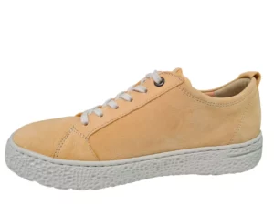 Hartjes Hartjes Gele Nubuck Dames Sneakers