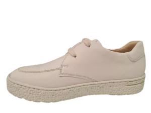 Hartjes Hartjes Witte Leren Dames Veterschoenen