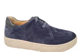 Hartjes Hartjes Blauwe Nubuck Dames Veterschoenen