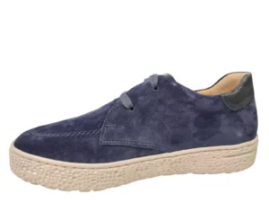 Hartjes Hartjes Blauwe Nubuck Dames Veterschoenen