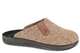 Rohde Rohde Beige Vilten Heren Open Pantoffels