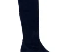 Caprice Caprice Donker Blauwe Stretch Laarzen Dames