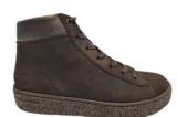 Hartjes Hartjes Zwarte Nubuck Veterschoenen Dames