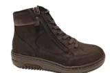 Hartjes Hartjes K Zwarte Nubuck Veterschoenen Dames