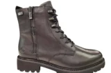 Remonte Remonte Zwarte Leren Veterboots Dames