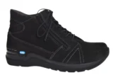 Wolky Wolky Nubuck Dames Veterschoenen Zwart