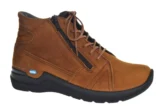 Wolky Wolky Bruine Nubuck Dames Veterschoenen