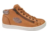 Aqa Aqa Leren Cognac Dames Sneakers
