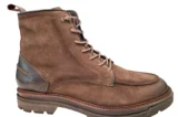 Berkelmans Berkelmans Bruin Suede Heren Veterboots