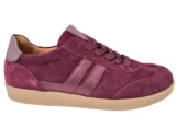 Gabor Gabor Aubergine Suede Dames Sneakers