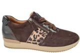 Gabor Gabor Bruine Suede Dames Sneakers
