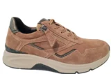 Gabor Gabor Rollingsoft Beige Suede Dames Sneakers