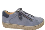 Hartjes Hartjes Suede Blauwe Sneakers Dames