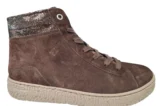 Hartjes Hartjes Bruine Suede Dames Veterschoenen