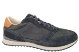 LLoyd LLoyd Edmond Blauwe Leren Heren Sneakers