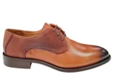 Melik Melik Ranzek Cognac Leren Heren Geklede Veterschoenen