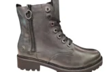 Remonte Remonte Groene Leren Dames Veterboots