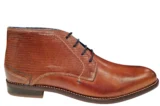 Berkelmans Oscar & Bailey Combe Cognac Leren Heren Geklede Veterschoenen