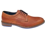 Berkelmans Berkelmans Hidden Cognac Leren Geklede Veterschoenen Heren