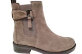 Gabor Gabor Suede Beige Enkellaarzen Dames